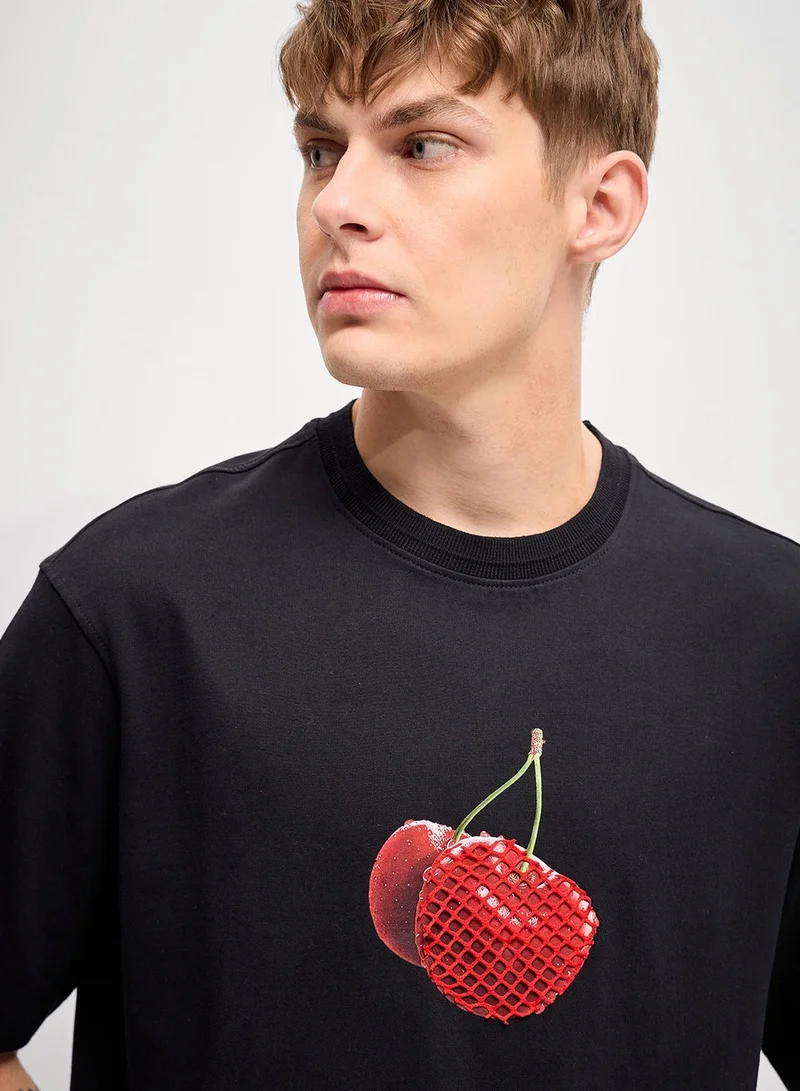 ذا بير هاوس تيشيرت قطن رجالي مريح للصيف